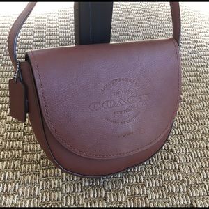 COACH Hudson Crossbody Smooth Leather!